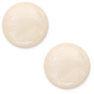 Cabochon classique 20mm Polaris Elements Jais Beige