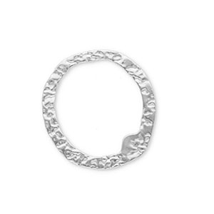 Appr&ecirc;ts en acier Inox connecteur rond Argent&eacute;