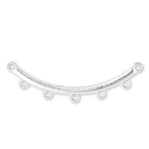 Appr&ecirc;ts en acier Inox connecteur arche avec 5 anneaux Argent&eacute;