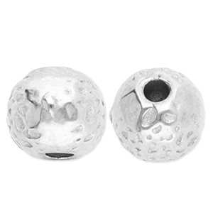 Perles en acier Inox Argent&eacute;