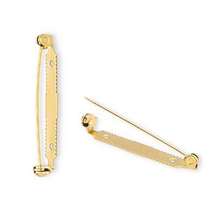 Appr&ecirc;ts en acier inox &eacute;pingle pour broche Dor&eacute;