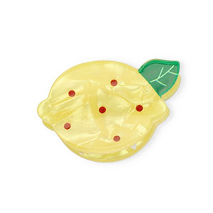 Accessoires pour cheveux pince &agrave; cheveux citron Jaune nacr&eacute;-vert-rouge fonc&eacute;