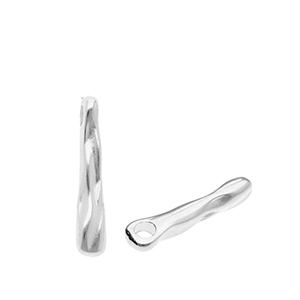 Breloques en m&eacute;tal DQ&reg; barre Argent&eacute; antique (sans nickel)