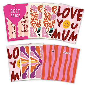 BY31&reg; Cartes &agrave; bijoux assorties f&ecirc;te des m&egrave;res Multicolore