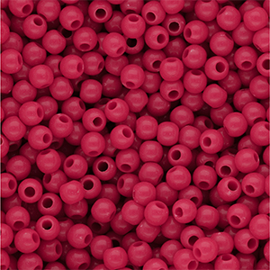 DQ Perles acryliques 6 mm brillant Fuchsia 17-2031 TCX