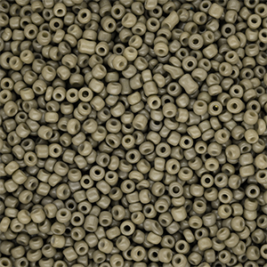 Perles de rocailles 12/0 (2 mm) Kaki