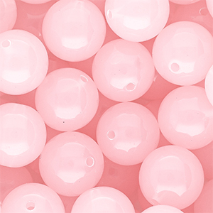 DQ&reg; Perles acryliques 16 mm brillant Rose clair
