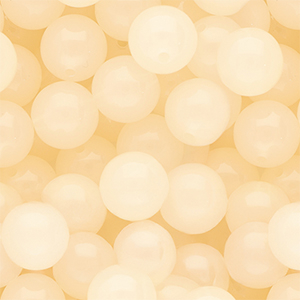 DQ&reg; Perles acryliques 14 mm brillant P&ecirc;che claire