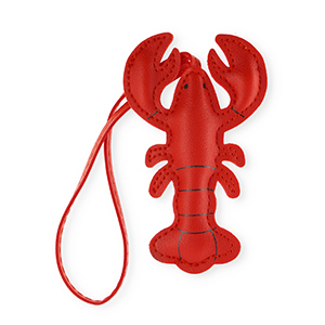 Pendentifs accroche-regard homard Rouge-noir