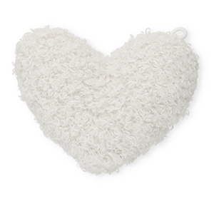 Pendentifs accroche-regard coeur Blanc