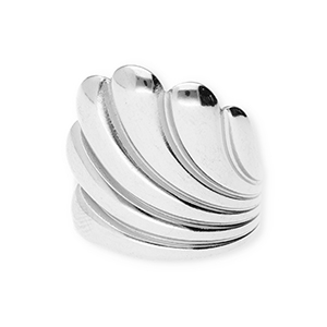 Bagues en acier Inox Argent&eacute;