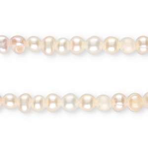 TQ Perles d&rsquo;eau douce rond 4 mm Blanc naturel