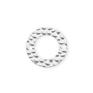 Appr&ecirc;ts en acier Inox connecteur rond Argent&eacute;