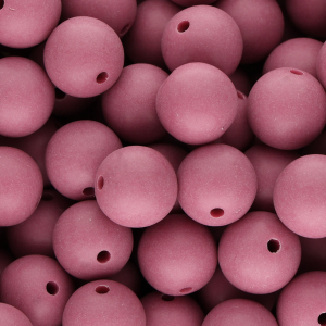 DQ Perles acryliques 16 mm Prune