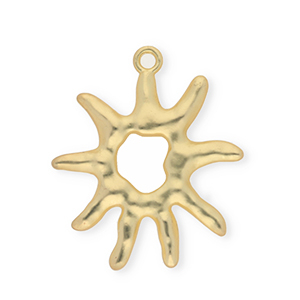 Pendentifs accroche-regard soleil Dor&eacute;
