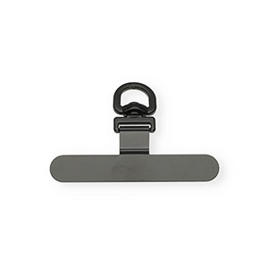 Attache pour cordon de t&eacute;l&eacute;phone Noir