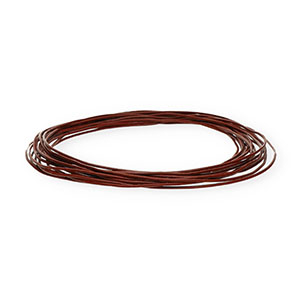 Cuir rond&nbsp;1&nbsp;mm Bordeaux fonc&eacute;