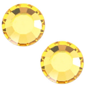 Swarovski Elements SS20 flatback (4.7mm) Light topaz yellow