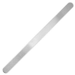 ImpressArt supports bracelet &agrave; former et &agrave; graver 15cmx10mm Aluminium Argent&eacute;