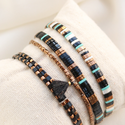 Faire des bracelets et des boucles d&rsquo;oreilles avec des perles Miyuki !  