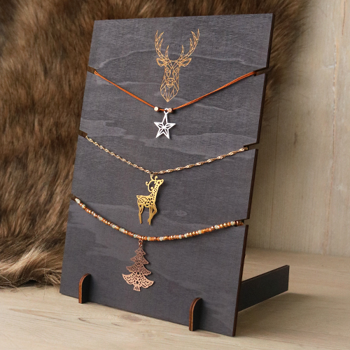 &Agrave; la recherche de l&rsquo;inspiration ?  Bijoux avec des breloques de No&euml;l + pendentifs boh&egrave;mes 