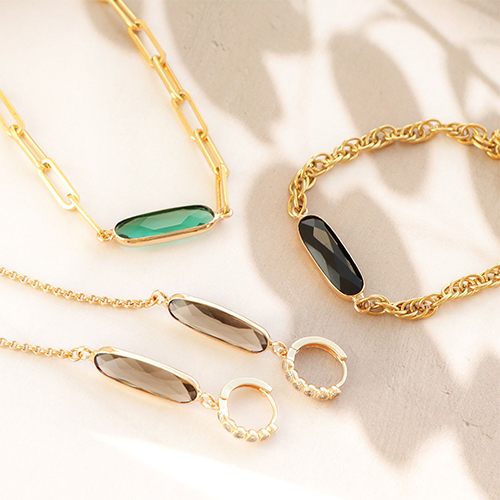 Incorporer des connecteurs en verre crystal glass dans vos parures de bijoux