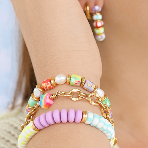 Faites preuve de cr&eacute;ativit&eacute; avec les perles de polym&egrave;re fleuries