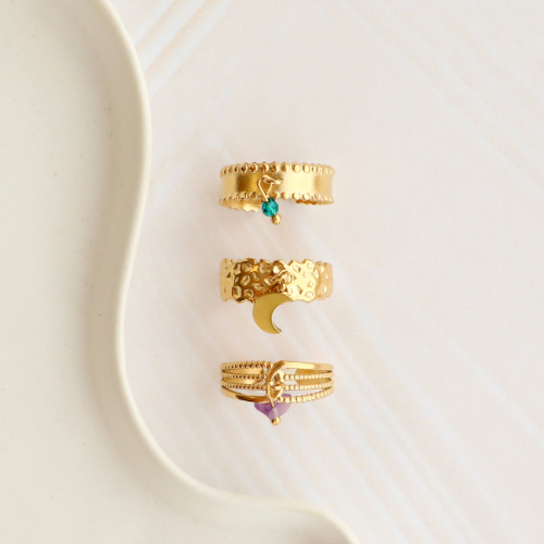 Soyez cr&eacute;atif avec les bagues en acier inoxydable !