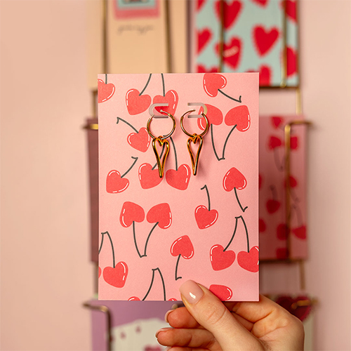 Inspiration pour la Saint-Valentin avec des cartes &agrave; bijoux exclusives