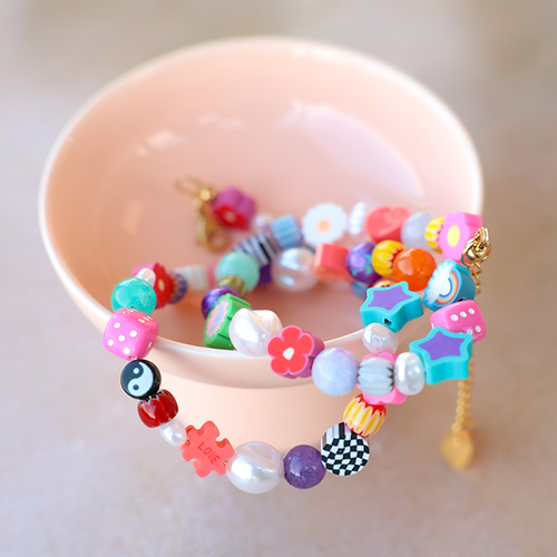 Mix&match les perles en polym&egrave;re