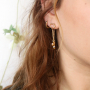 Boucles d'oreilles ultra styl&eacute;es dans les derni&egrave;res couleurs tendance