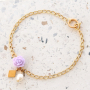Confectionnez de ravissants bracelets et bagues avec les nouvelles perles roses :