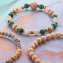 Confectionnez ces bijoux super cool avec les toutes nouvelles perles en pierre naturelle jade 