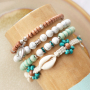 Inspiration pour la confection de bracelets pour hommes et femmes avec des perles en bois 