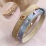 Mix & match avec ces magnifiques bracelets Cuoio