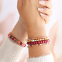 Inspiration de bracelets avec des perles acryliques