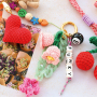 R&eacute;aliser des porte-cl&eacute;s tendance avec des pendentifs en crochet et en r&eacute;sine