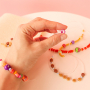 Inspiration de bracelets ludiques avec des perles acryliques