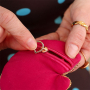 Inspiration avec des porte-monnaies en perles 