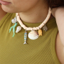 Colliers tendance avec des perles en silicone