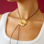 Inspiration avec des cordons en cuir 