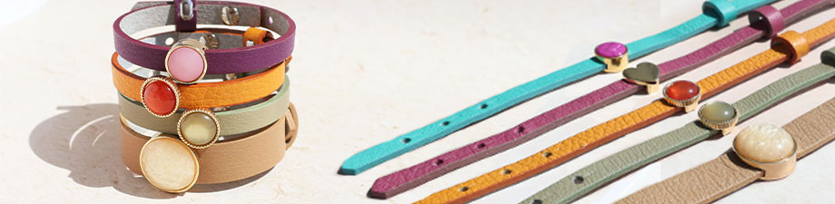 Bracelets Cuoio