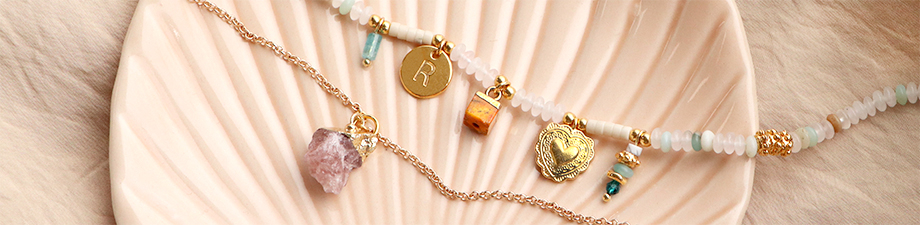 Pierres naturelles pendentifs et pendentifs connecteur