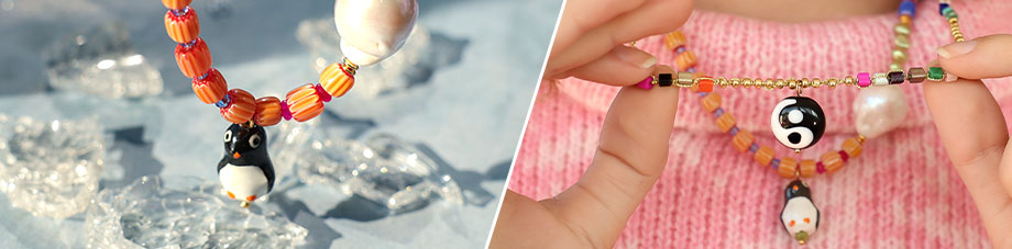 Nouvelle collection de magnifiques perles en verre Nouvelle collection de magnifiques perles en verre