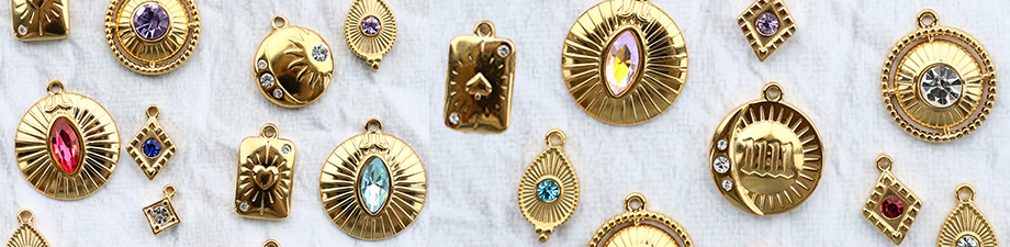 Tout juste arrivé! Superbes breloques en acier inoxydable Tout juste arrivé! Superbes breloques en acier inoxydable