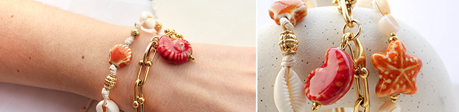 Nouvelle collection de perles en céramique Nouvelle collection de perles en céramique