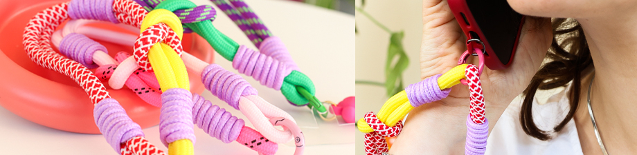 Cordon de téléphone et attache tendance Cordon de téléphone et attache tendance