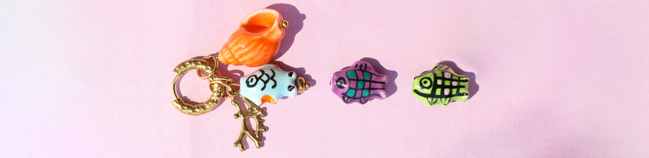 Nouvelle collection de perles en c&eacute;ramique