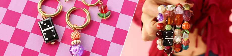 Nouvelle collection de perles en verre et en céramique Nouvelle collection de perles en verre et en céramique