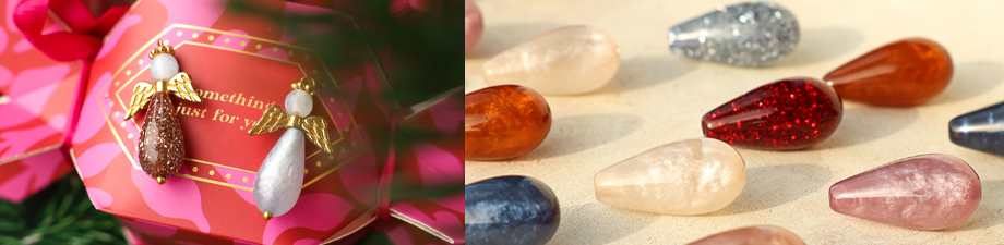 Nouveau ! Gouttes et cabochons Polaris Elements